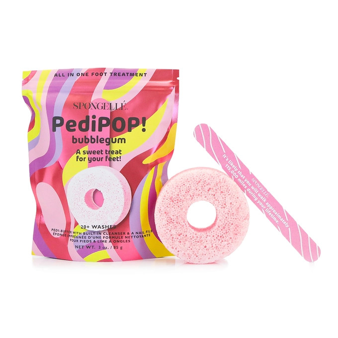 Spongellé PediPOP! Pedi Buffer & Nail File