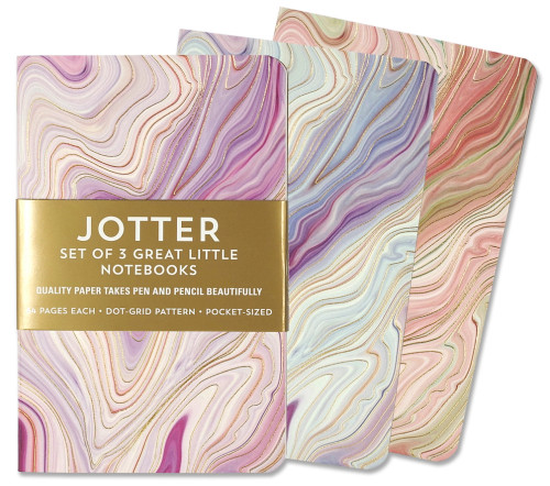 Jotter Mini Notebooks: Agate from Peter Pauper Press