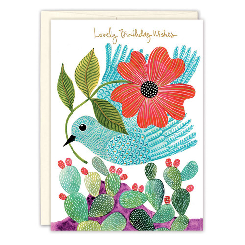 Paloma Lovely Wishes Birthday Card