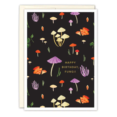 Fungi Happy Birthday Card by Biely & Shoaf