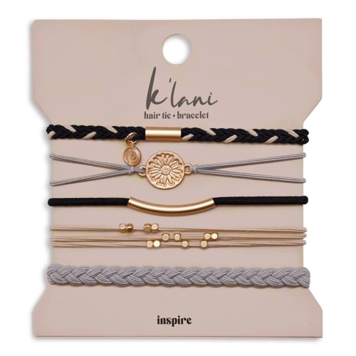 Inspire Hair Tie + Bracelet from K'lani