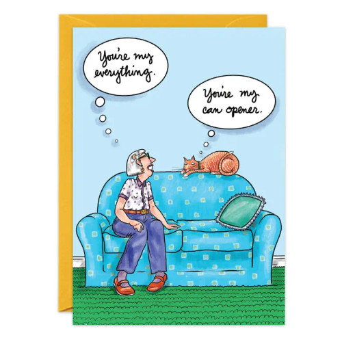 Can Opener Birthday Card – from Oatmeal Studios