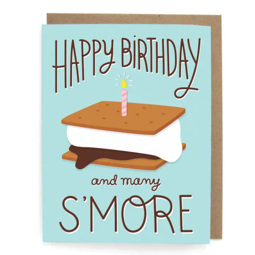 S'Mores Birthday Greeting Card From The Neighborgoods