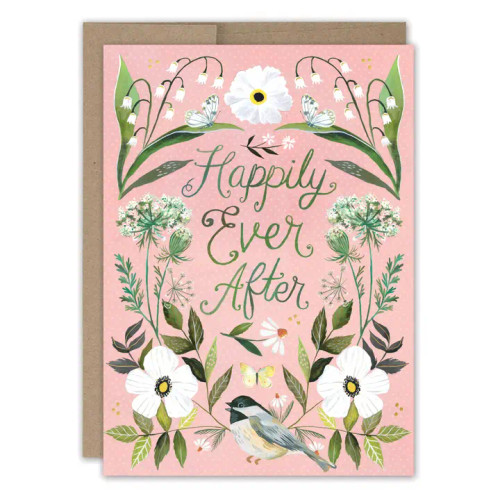 Happily Ever After Wedding Card