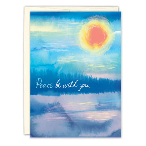 Peace Be With You Sympathy Card