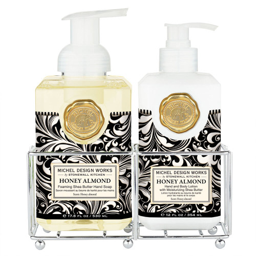 Honey Almond Handcare Caddy from Michel Design Works