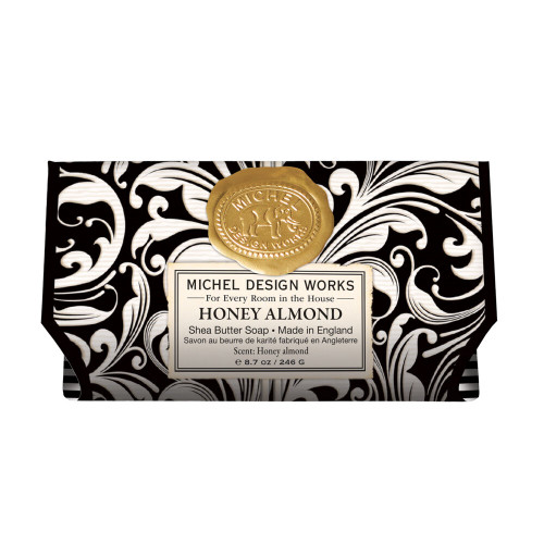 Honey Almond Large Bath Soap Bar from Michel Design Works