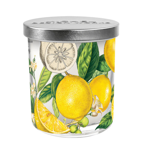 Lemon Basil Candle Jar with Lid from Michel Design Works