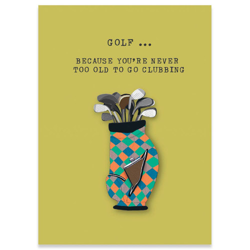 CLUBBING BIRTHDAY Card