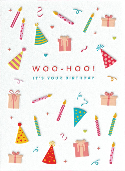 Woo Hoo Birthday Card from Calypso Cards