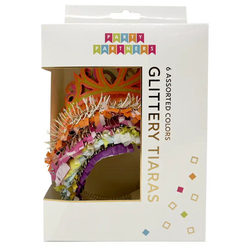 Glitter Tiaras – from Party Partners Glitter Tiaras – from Party Partners
