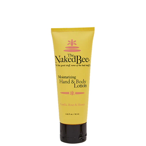 Vanilla, Rose & Honey Hand & Body Lotion 2.25 oz from The Naked Bee