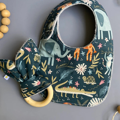 Welcome to the Jungle Bib from Port & Starbird