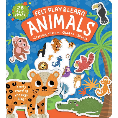 Felt Play & Learn Animals from Ingram