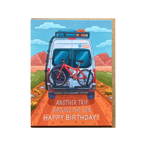 Birthday Van Trip Card from Noteworthy Paper & Press