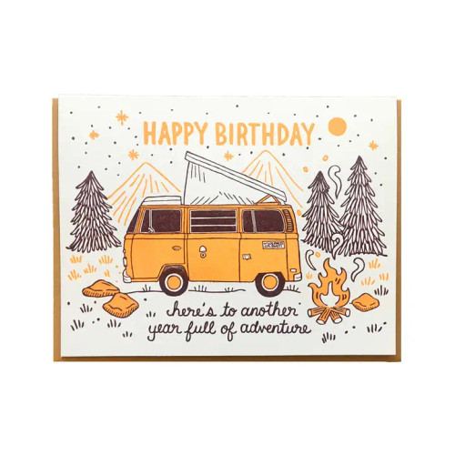 Birthday Camper Card from Noteworthy Paper & Press