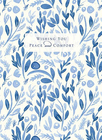Blues Sympathy Card