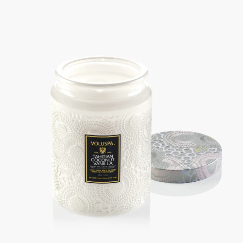 Tahitian Coconut Vanilla 18oz Large Jar Candle from Voluspa