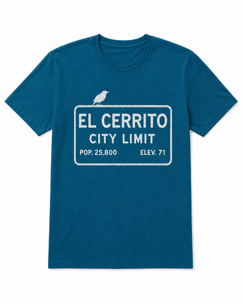 Deep Teal Unisex El Cerrito T-Shirt