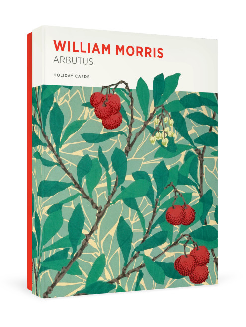 William Morris: Arbutus Holiday Cards from Pomegranate