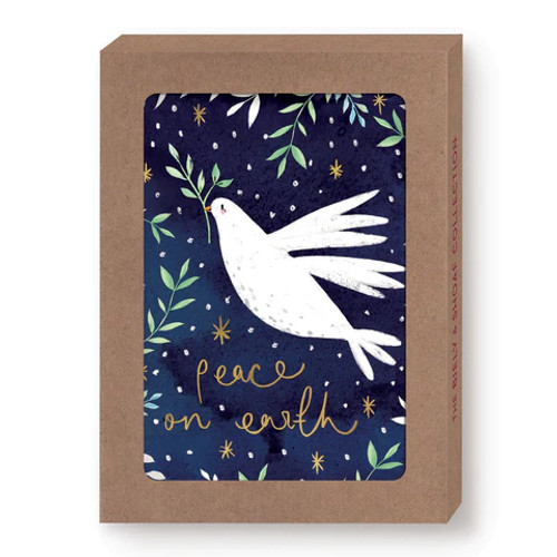 Dove Peace On Earth Boxed Holiday Cards from Biely & Shoaf