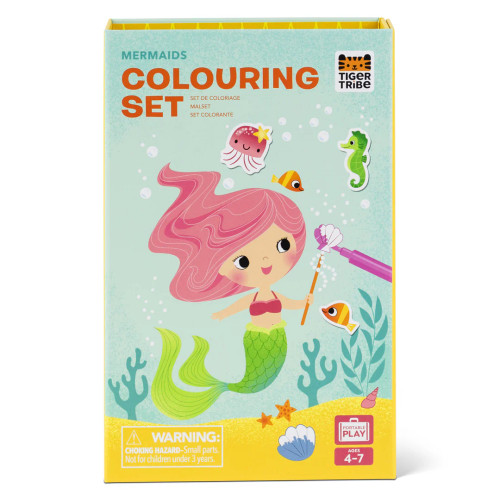 Colouring Set – Mermaids from Tiger Tribe Colouring Set – Mermaids from Tiger Tribe