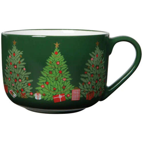 Festive Fir Christmas Latte Mug from Now Designs by Danica