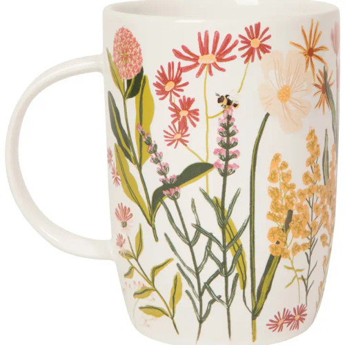 Tall Bees & Blooms Mug from Now Designs by Danica