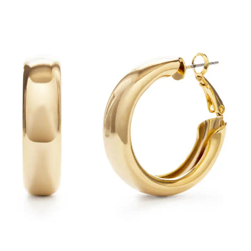 Big Chunky Hoop Earrings from Amano Studio