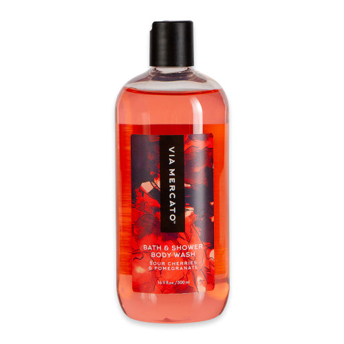 Bella Shower Gel – Sour Cherries & Pomegranate from European Soaps