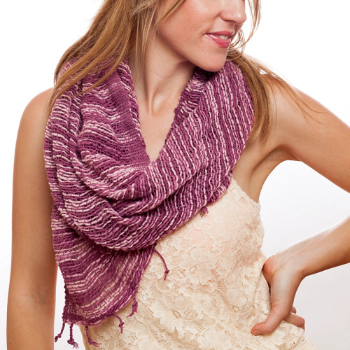 100% Cotton Fair Trade Scarf from Marquet