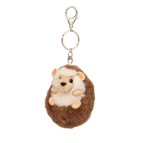 Spunky Hedgehog Plush Toy Bag Charm from Douglas