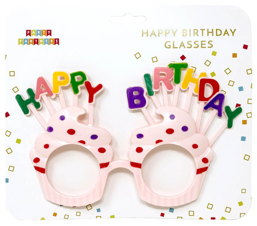 Happy Birthday Glasses from Party Partners