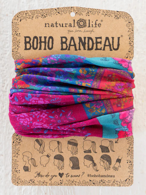 Jewel Positano Scarf Boho Bandeau from Natural Life