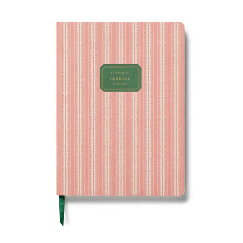 Pinking Stripe Softcover Journal from Rifle Paper Co.