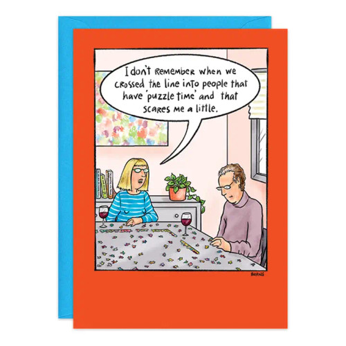 Puzzle Time Birthday Card from Oatmeal Studios