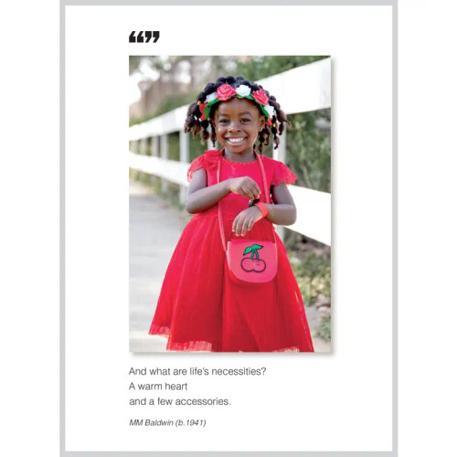 Life’s Necessities Birthday Card from The Borealis Press