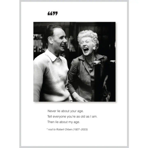 Never Lie Birthday / All Occasion Card from The Borealis Press