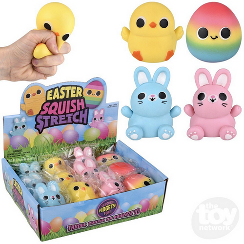 Easter Squish Stretch Assortment from The Toy Network