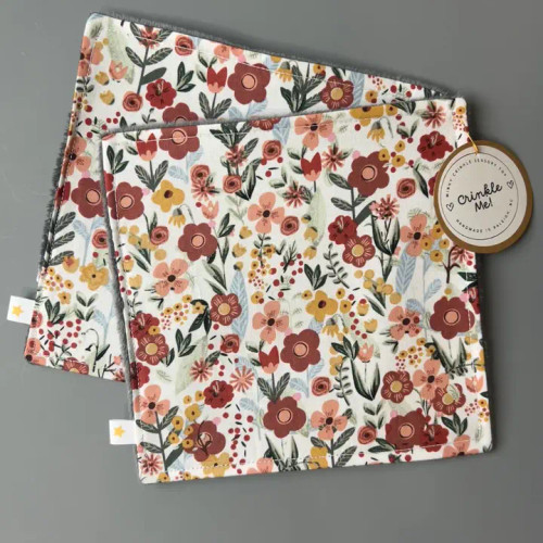 Autumn Fields Minky Crinkle Sensory Toy from Port & Starbird