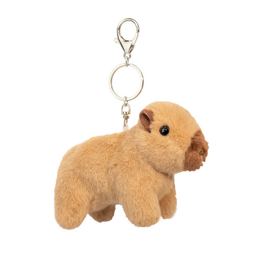 Capybara Plush Toy Bag Charm from Douglas