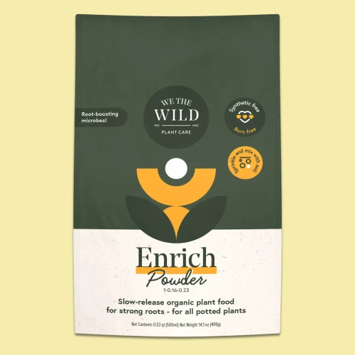Enrich Organic Plant Food and Soil Amendment – 14 oz by We The Wild Plant Care
