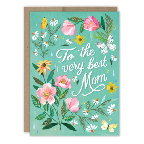 Dewdrops Very Best Mom Mother’s Day Card from Biely & Shoaf