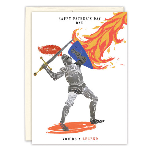 Knight Legend Father's Day Card