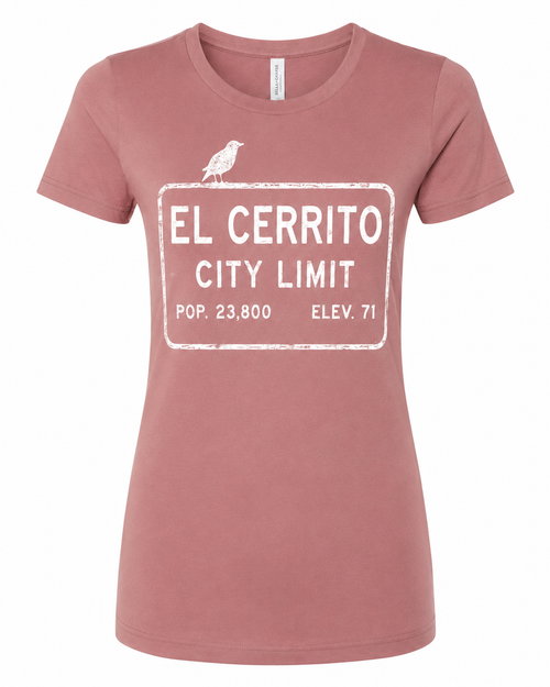 Mauve Womens El Cerrito T-Shirt