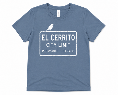 Steel Blue Youth El Cerrito T-Shirt