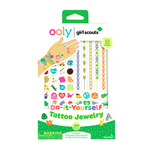 OOLY x Girl Scouts: DIY Tattoo Jewelry from OOLY