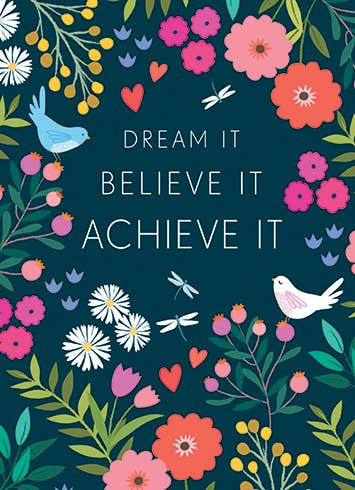 Dream It Graduation Card
