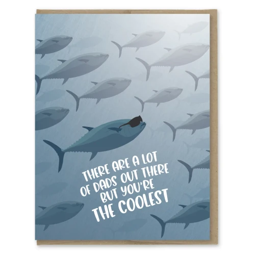 Coolest Dad Card by Modern Printed Matter