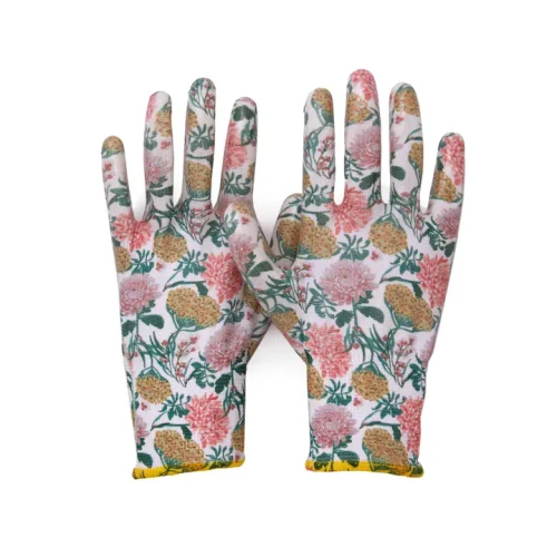 Dahlia Nitrile Weeder Gloves by Womanswork